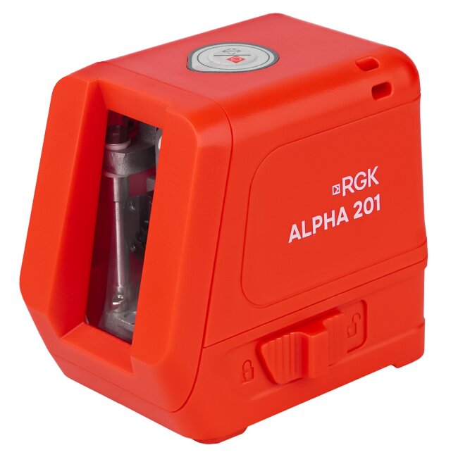 Лазерный уровень RGK ALPHA 201 с калибровкой с красным лучом в Сыктывкаре